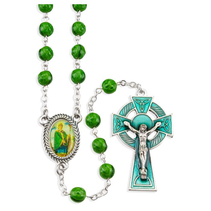 Saint Patrick Green Specialty Rosary
