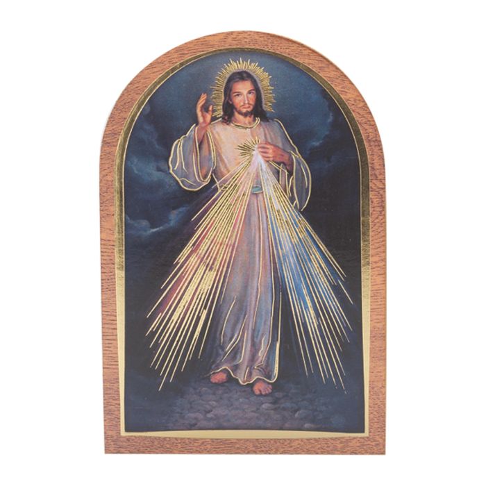 Divine Mercy Standing Plaque