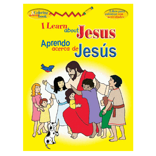 Bilingual Coloring and Activity Book - I Learn About Jesus/Aprendo Acerca de Jesus