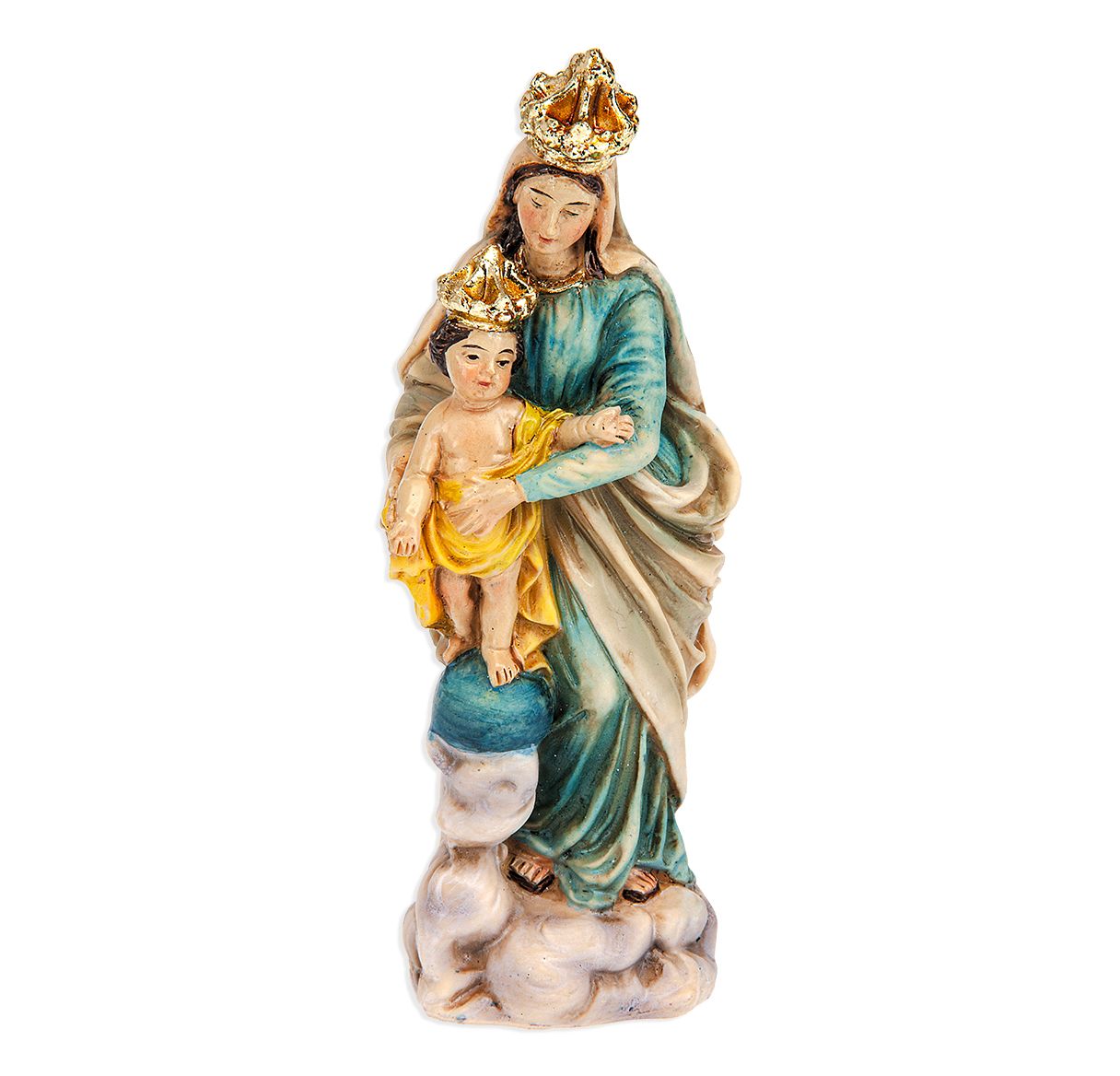 Our Lady of Victory - 4" Statue with Holy Card