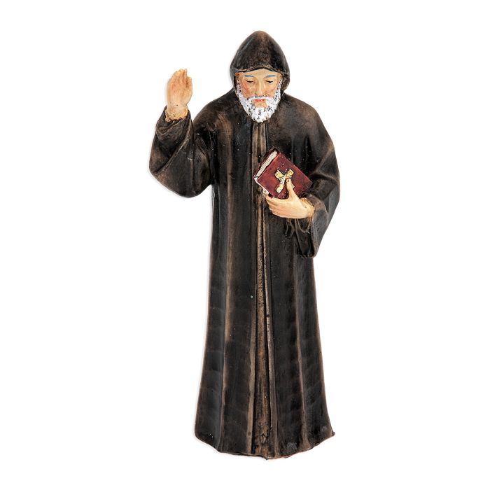 St. Charbel - 4" Statue with Holy Card