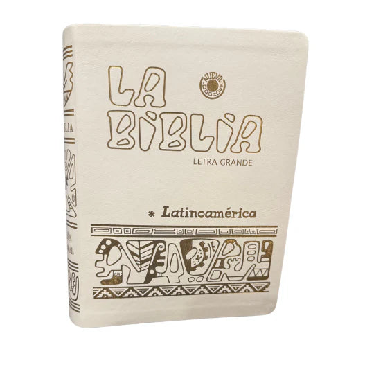 La Biblia Latinoamérica de Lujo, Letra Grande, Imitación piel, Cierre e Índice