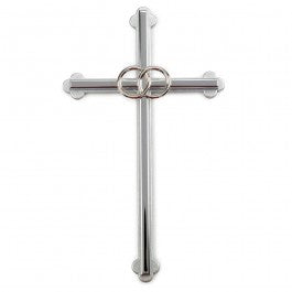 Decorative Wall Cross -“With This Ring”