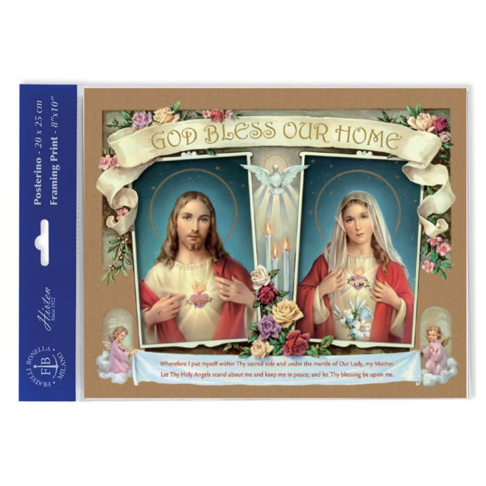 "God Bless Our Home" 8 x 10" Print