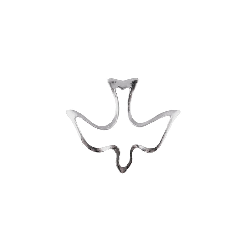 Holy Spirit Dove Outline Lapel Pin