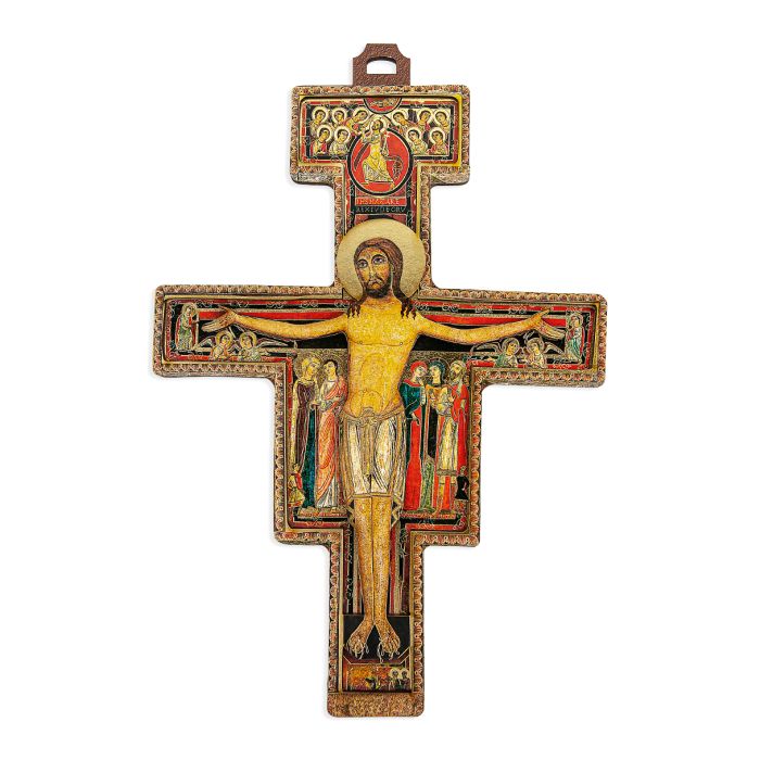 San Damiano Crucifix, 2 Layer - 12"