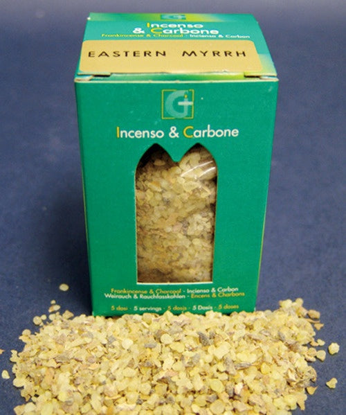 Eastern Myrrh Incense and Charcoal