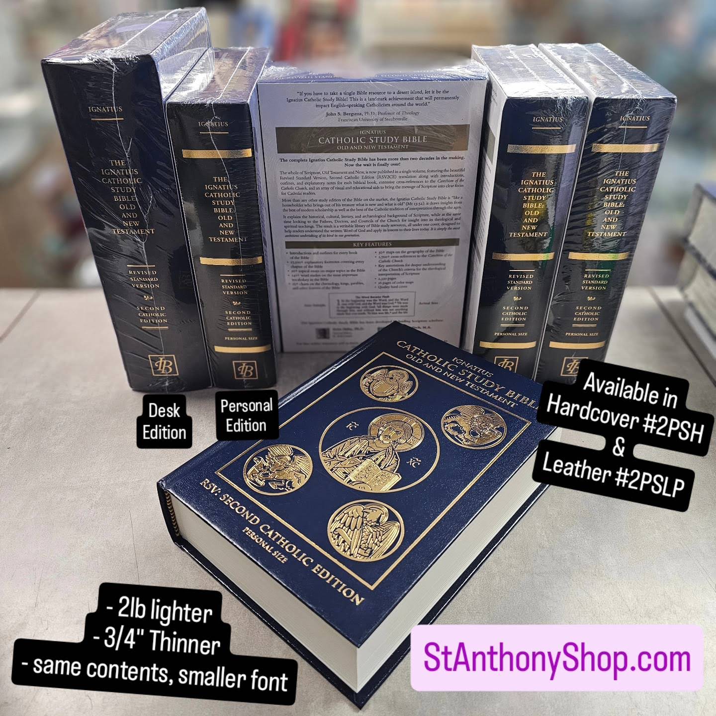 Ignatius Catholic Study Bible: New Testament & Old Testament (RSV2CE)