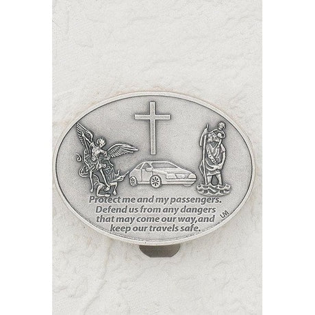 St. Michael and St. Christopher Visor Clip