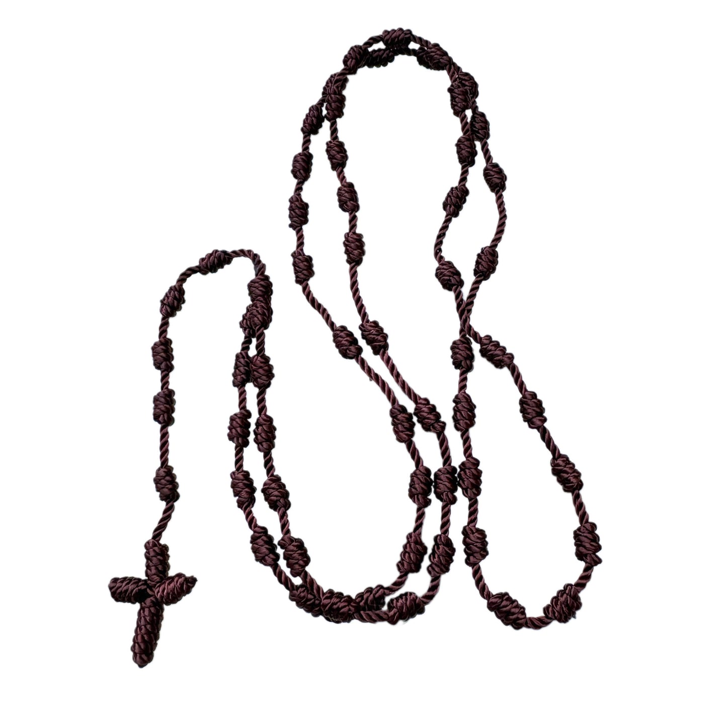 Brown Rope Rosary