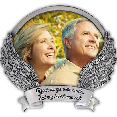 Your Wings Were Ready - Memorial Photo Frame