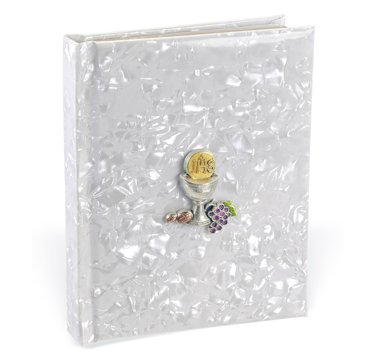 Child of God White Pearlized Communion Missal