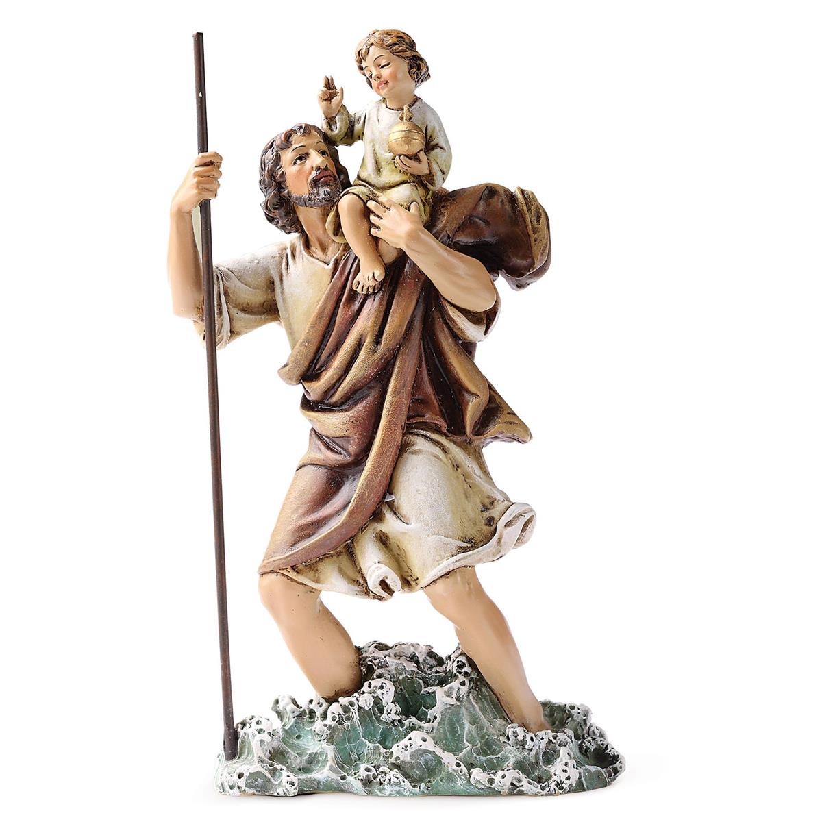 6" St. Christopher Statue
