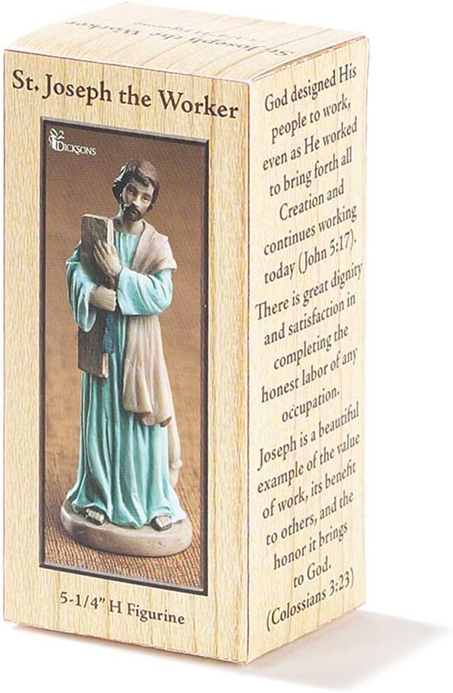 St. Joseph the Worker - 4" Statue