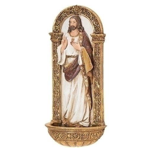 Sacred Heart of Jesus Holy Water Font