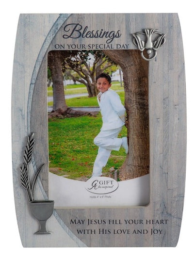 "Blessings On Your Special Day" First Holy Communion and/or Confirmation Photo Frame