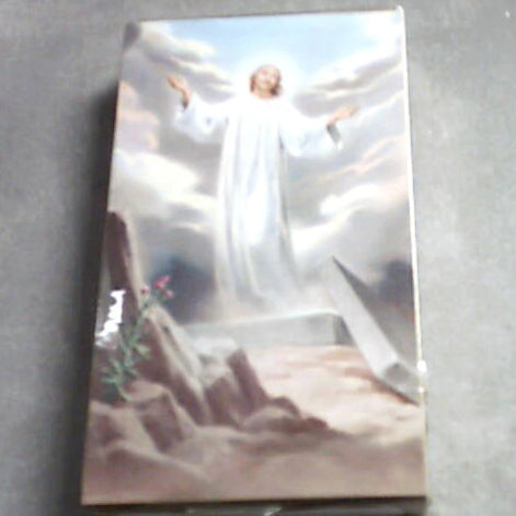Resurrection Holy Card - Blank on back