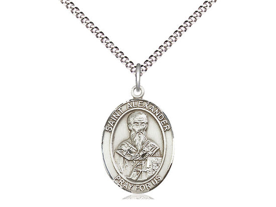 St. Alexander Constantinople Sterling Silver Medal