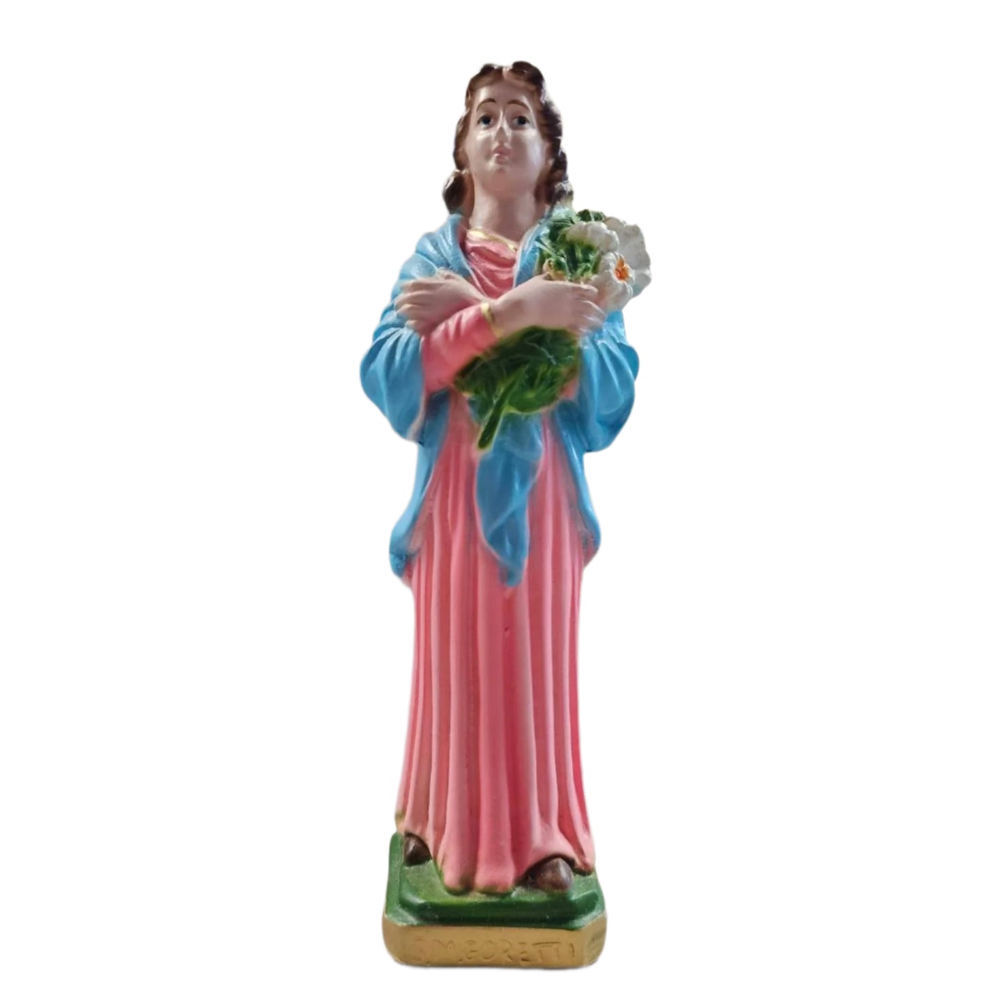 St. Maria Goretti, Italian Statue 8"