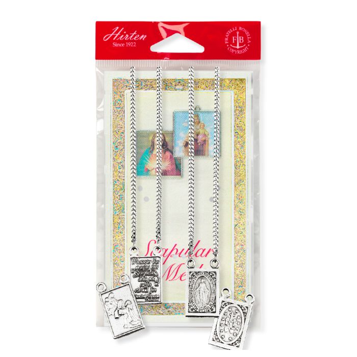 Pewter Scapular Necklace