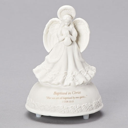 5" Musical Baptismal Angel