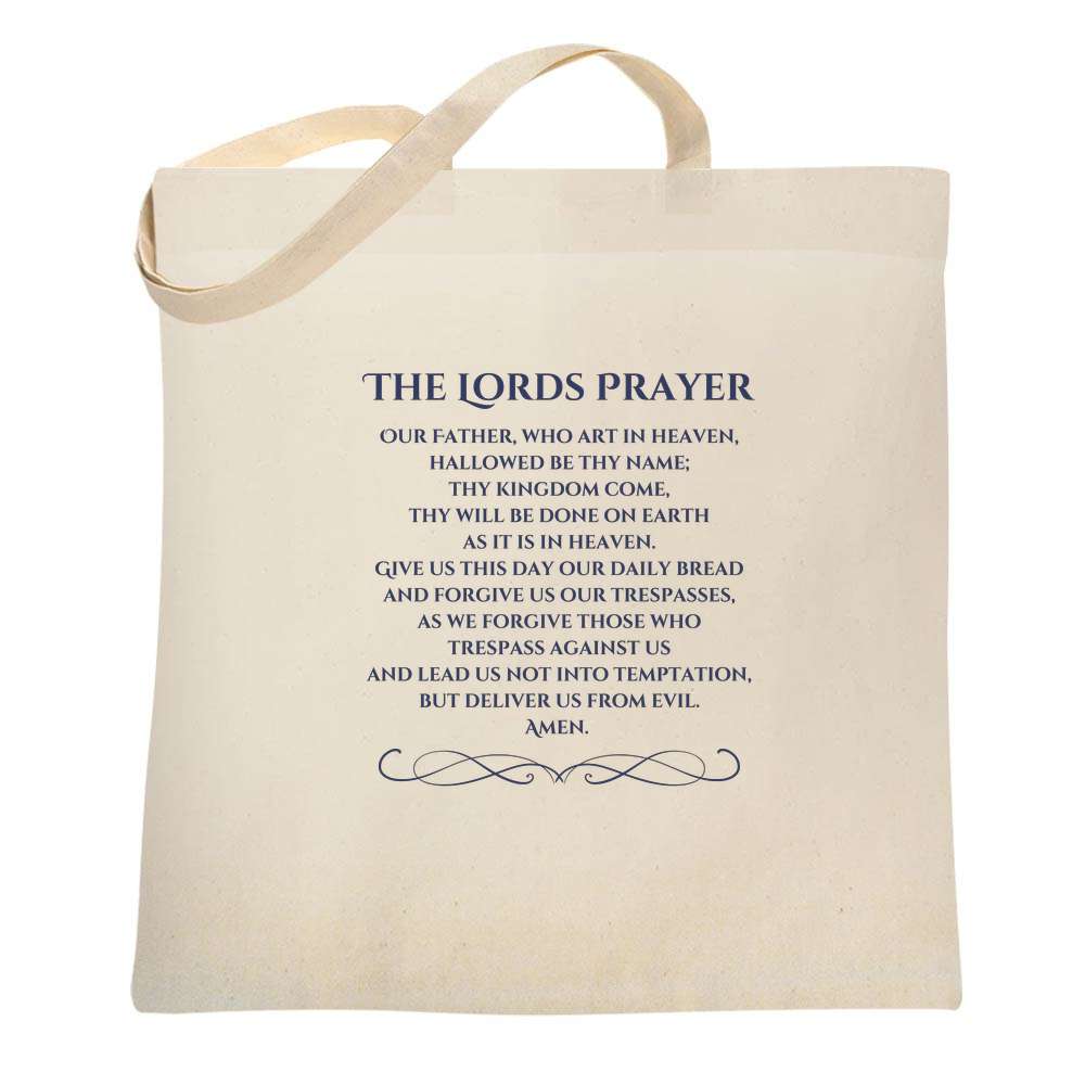 The Lords Prayer - Canvas Tote Bag
