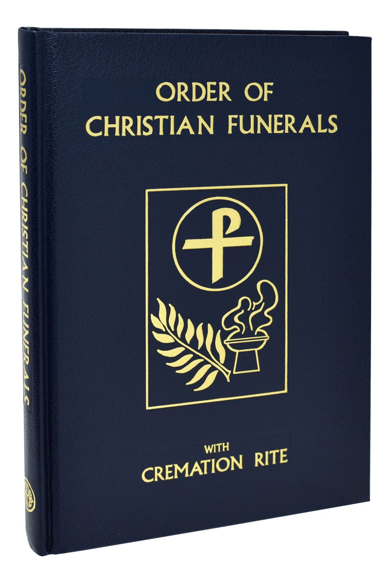 Order of Christian Funerals, with Cremation Rite - Blue Hardcover