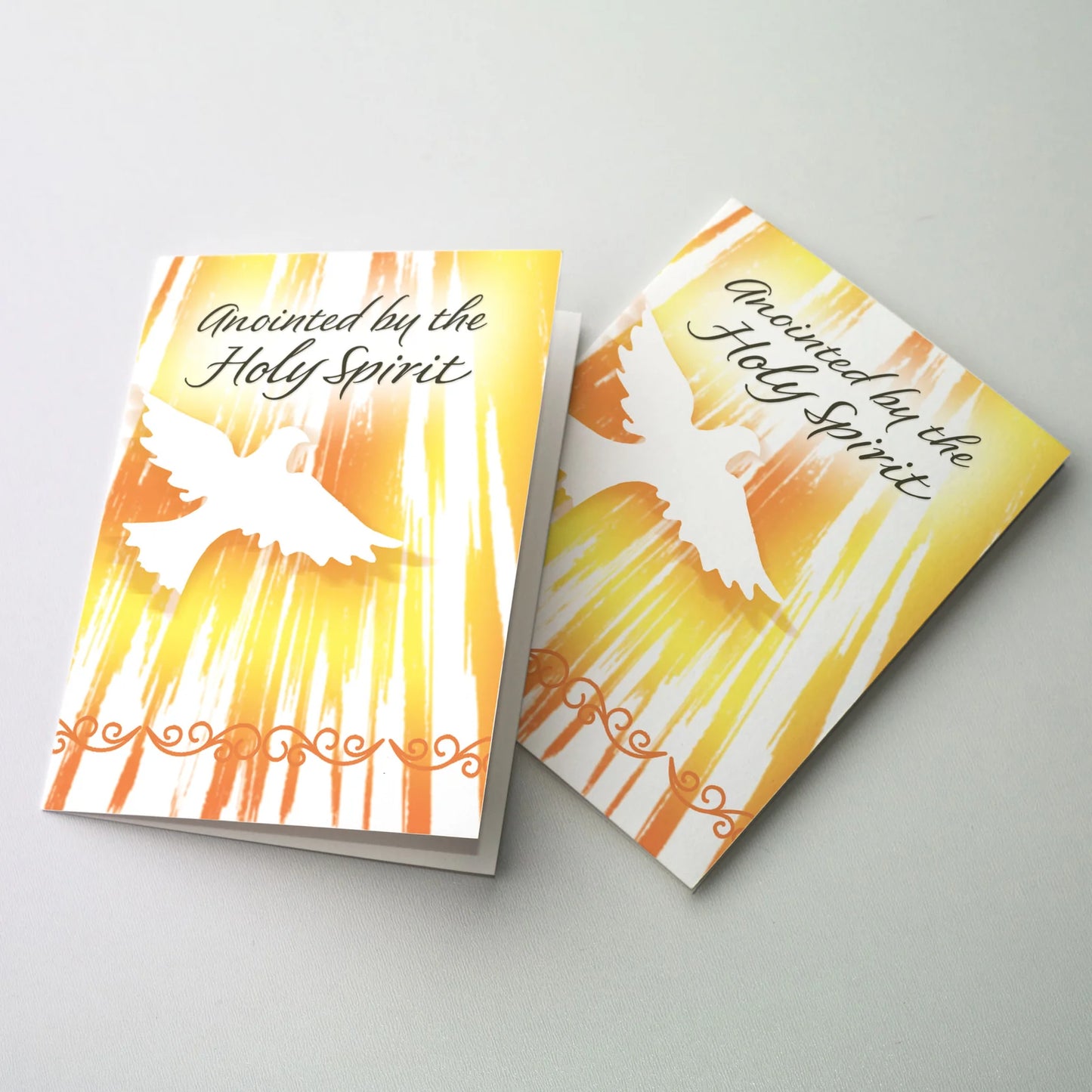 Anointed by the Holy Spirit - Greeting Card
