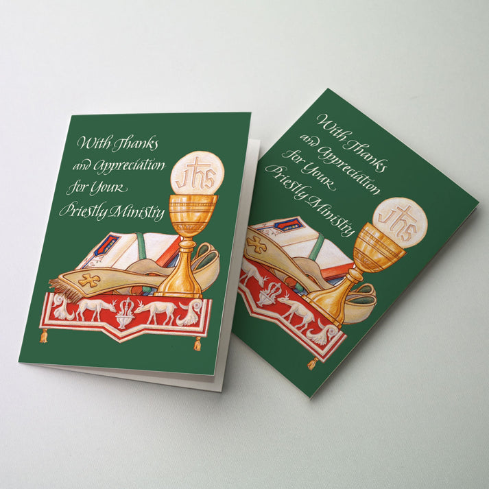 Priest Thank You Greeting Card