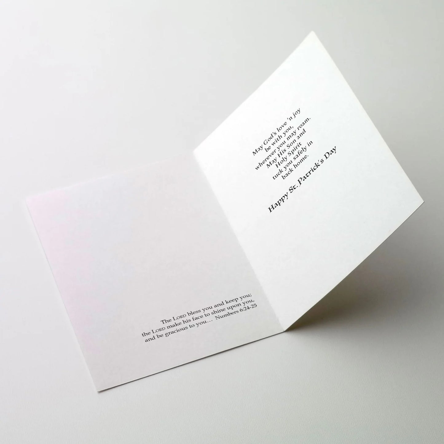 On St. Patrick's Day - Greeting Card