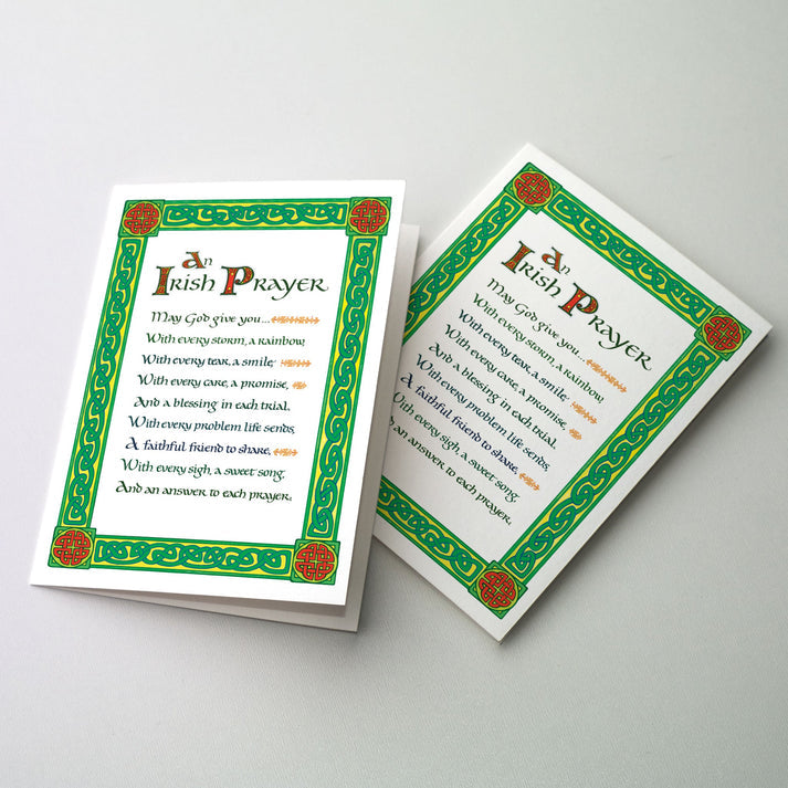 An Irish Prayer Greeting Card