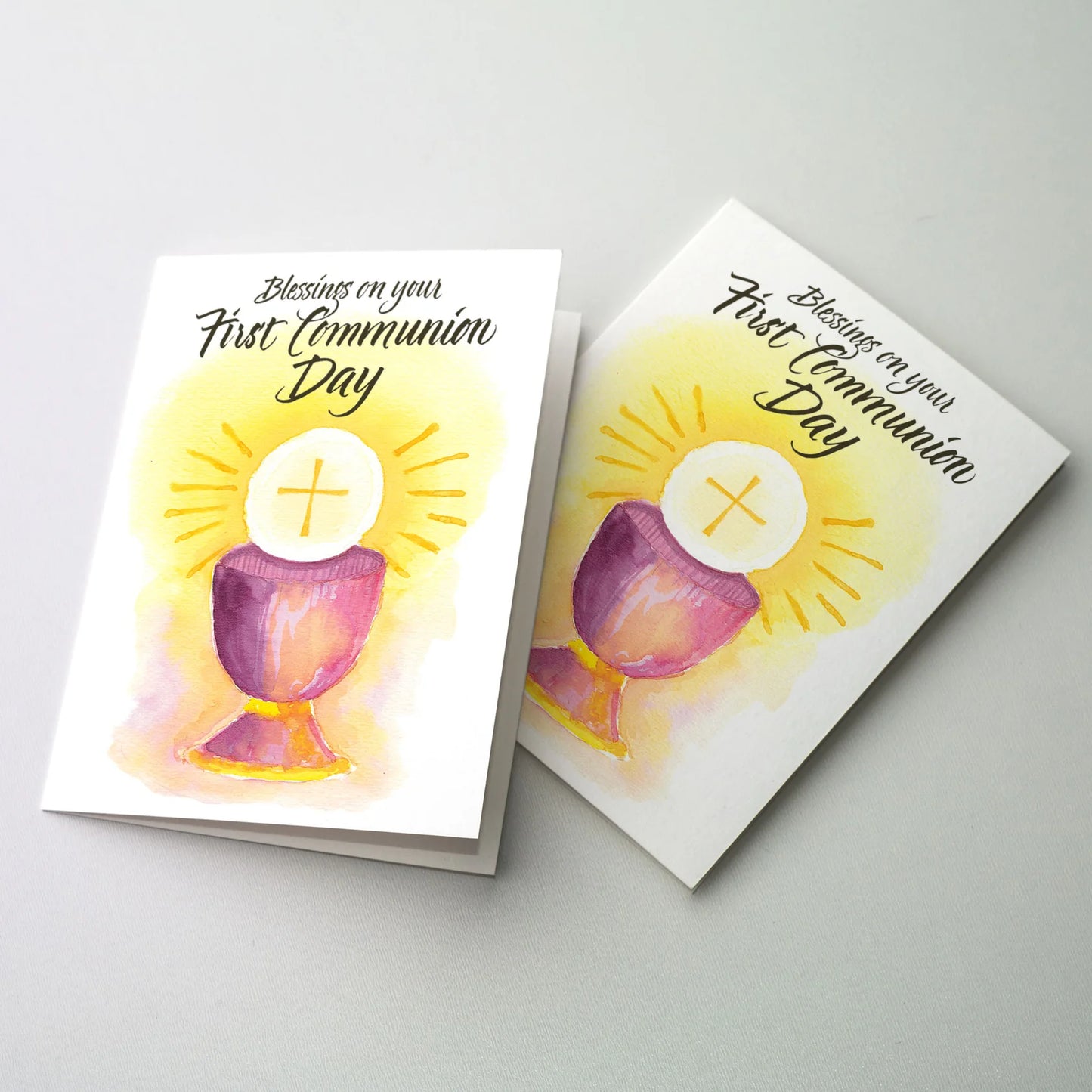Blessings on your First Communion Day - Greeting Card