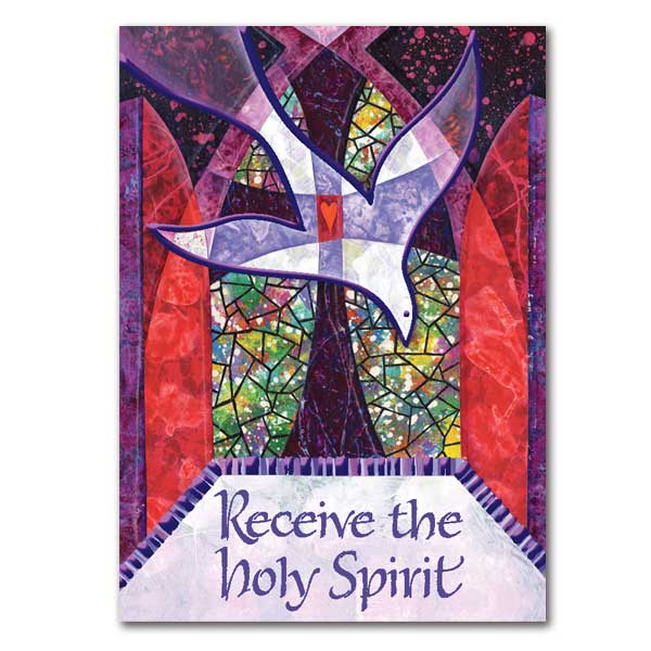 Receive the Holy Spirit, Confirmation - Greeting Card