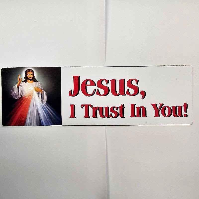 Divine Mercy Car Magnet - Jesus, I trust in You!