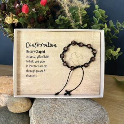 Confirmation Rosary Bracelet and Chaplet