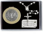 Confirmation Rosary with Keepsake Box