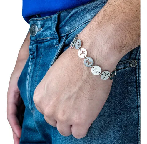 St. Carlo Acutis, Holiness Kit Medal Bracelet