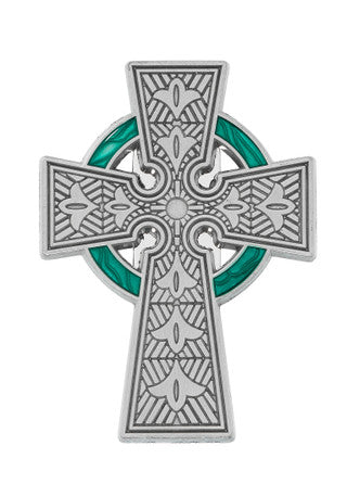 Irish Celtic Cross Visor Clip
