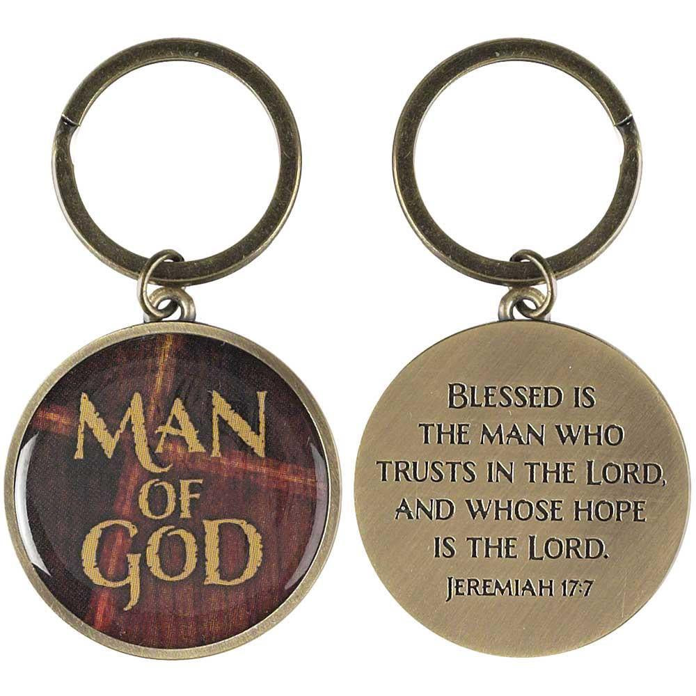 Man Of God Keychain