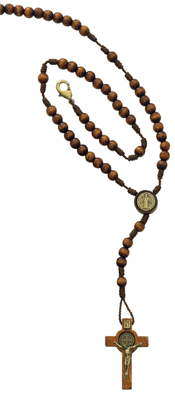 St. Benedict Rosary with Clasp
