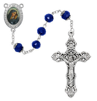 Our Lady of Sorrow Rosary with Pouch