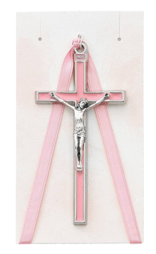 Crib Medal Crucifix