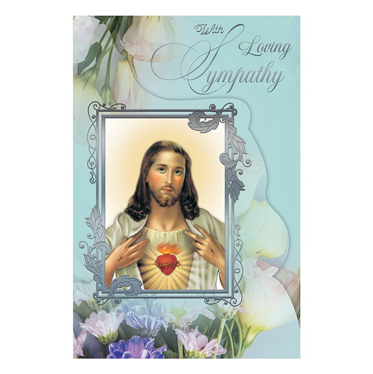 Sacred Heart of Jesus Sympathy Card
