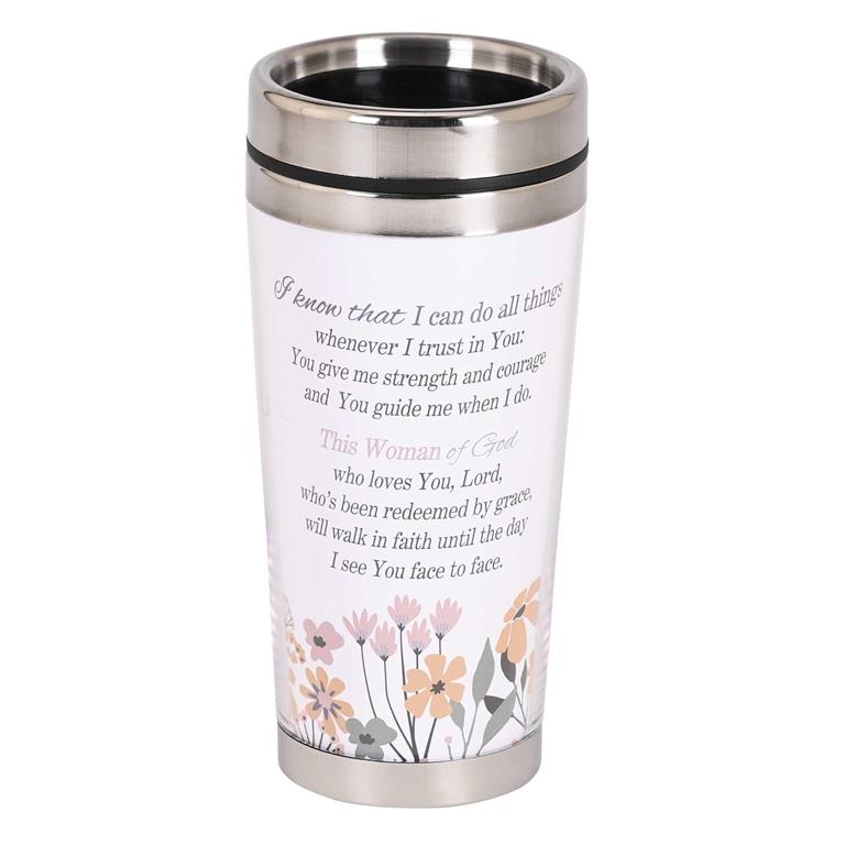 "This Woman of God" Travel Mug
