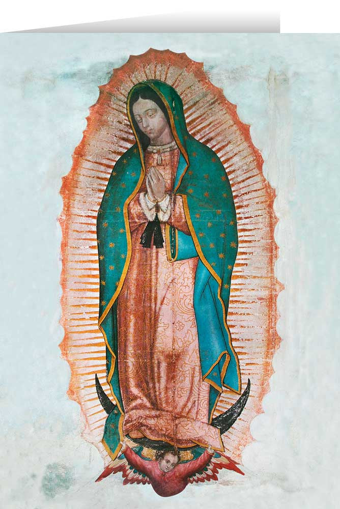 Blank Our Lady of Guadalupe Greeting Card