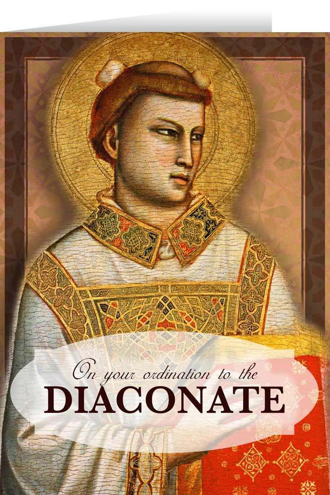 Diaconate Ordination Greeting Card
