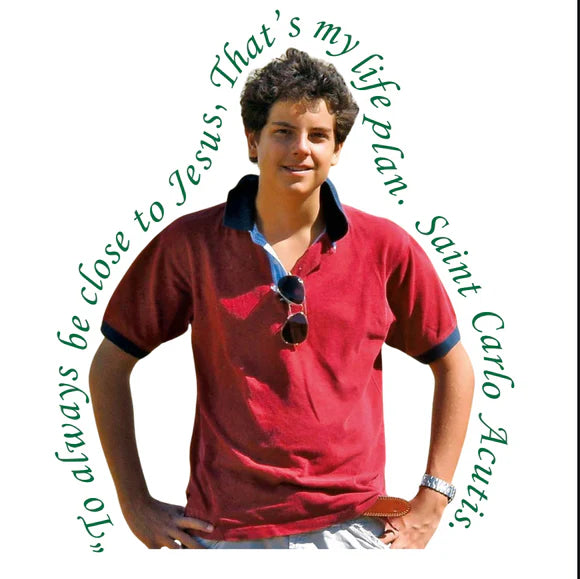 St. Carlo Acutis Sticker - 2" (Pack of 5)