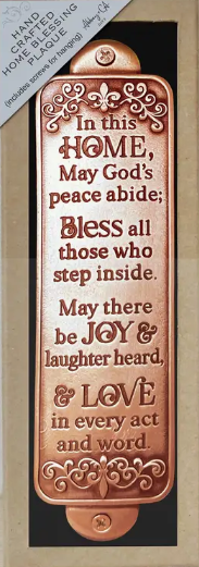 Home Blessing Mini Wall Plaque