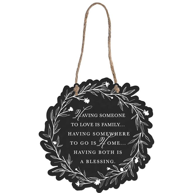 Metal Wreath Blessing