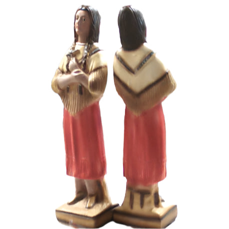 St. Kateri Tekakwitha, Italian Statue - 8"